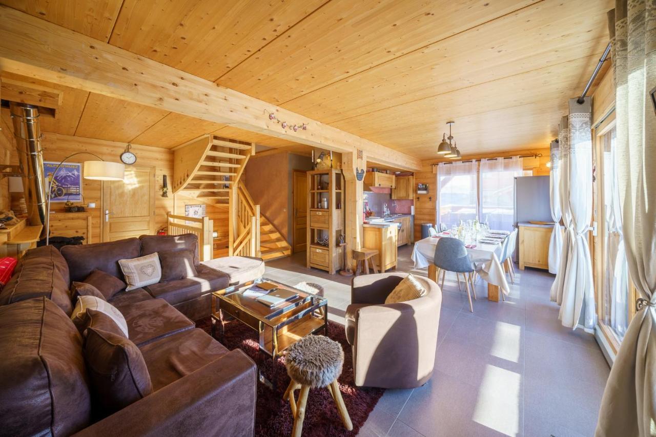 Вілла Les Balcons Du Golf Alpe d'Huez Екстер'єр фото