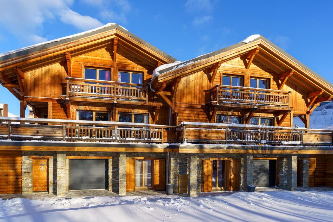 Вілла Les Balcons Du Golf Alpe d'Huez Екстер'єр фото