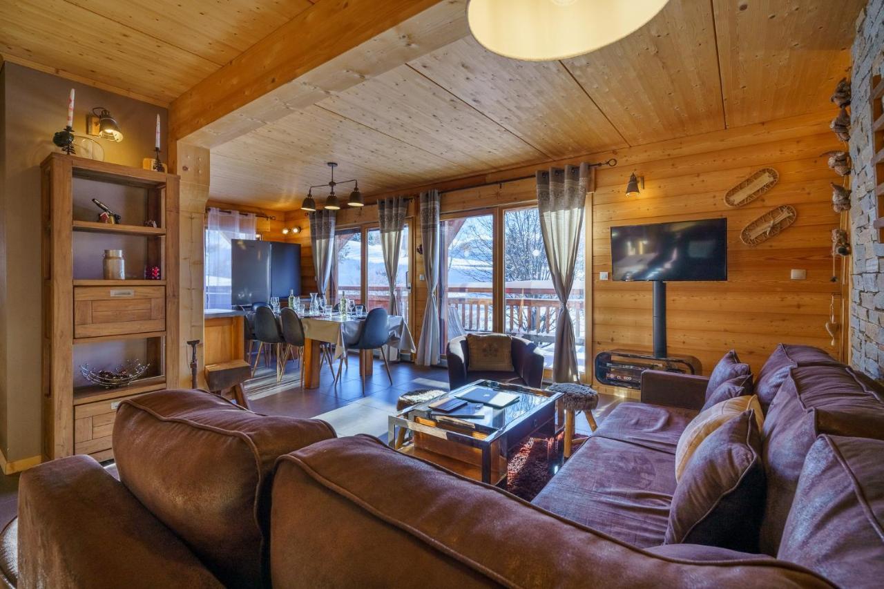 Вілла Les Balcons Du Golf Alpe d'Huez Екстер'єр фото