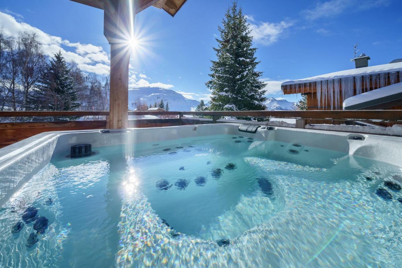 Вілла Les Balcons Du Golf Alpe d'Huez Екстер'єр фото