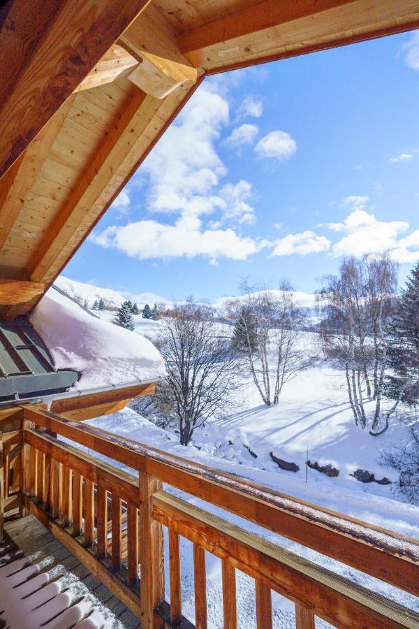 Вілла Les Balcons Du Golf Alpe d'Huez Екстер'єр фото