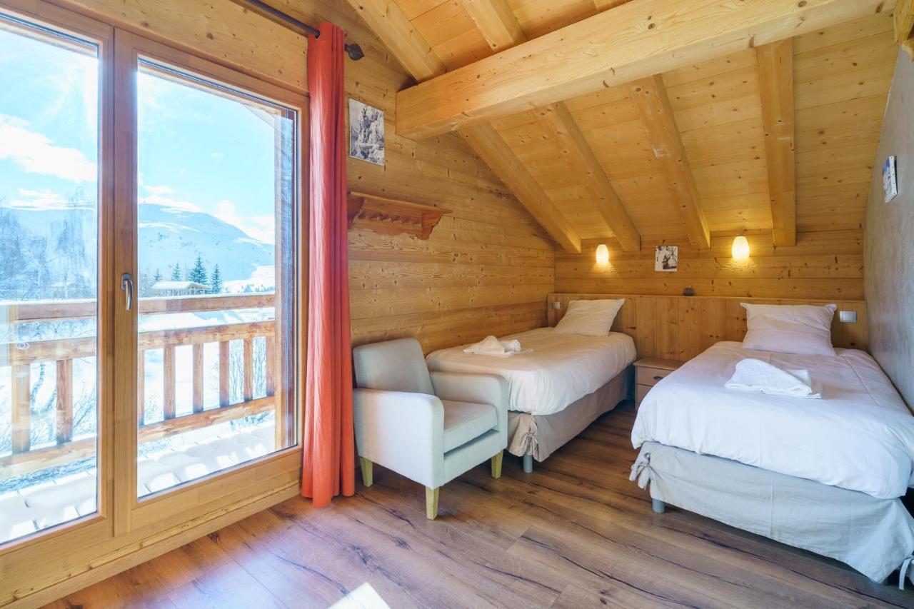 Вілла Les Balcons Du Golf Alpe d'Huez Екстер'єр фото