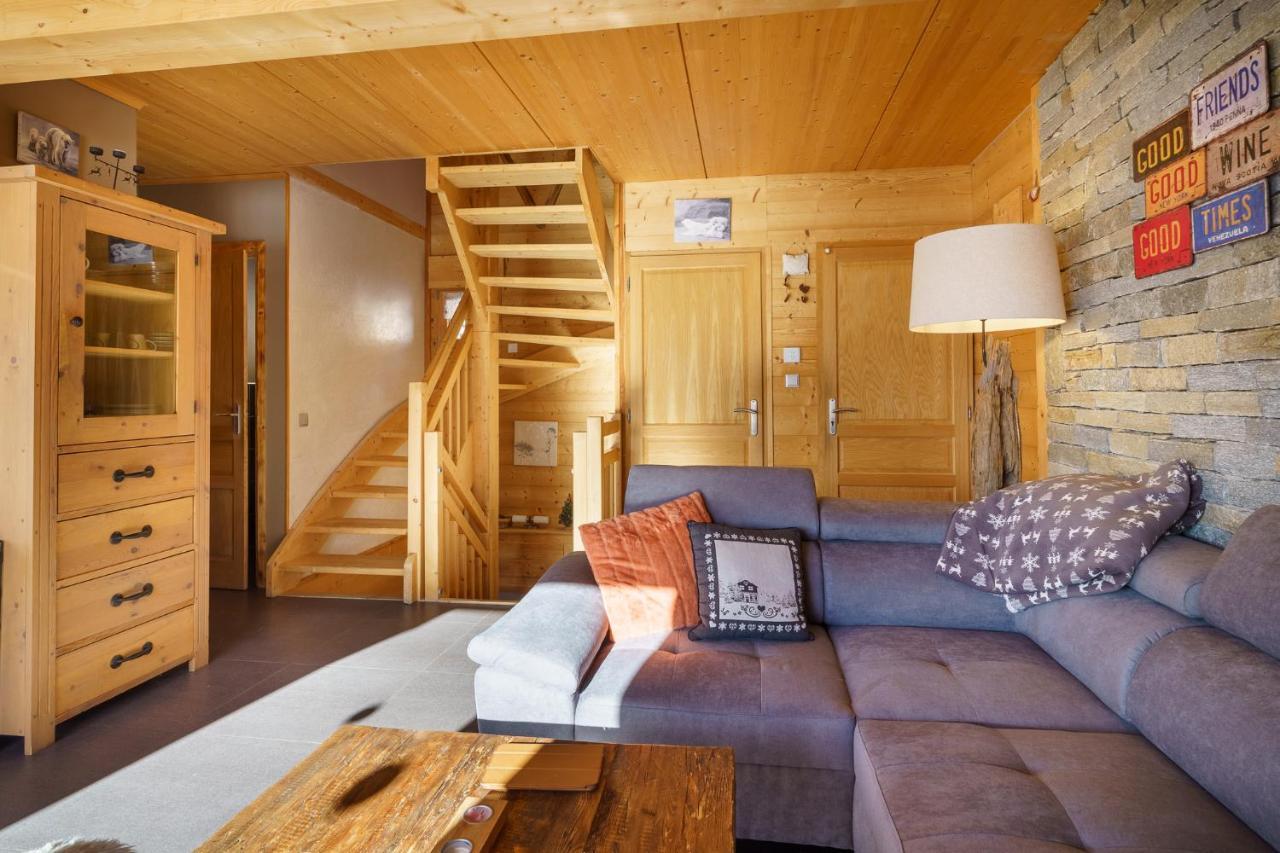 Вілла Les Balcons Du Golf Alpe d'Huez Екстер'єр фото