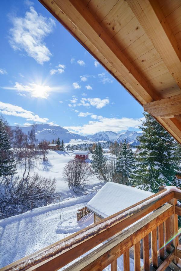 Вілла Les Balcons Du Golf Alpe d'Huez Екстер'єр фото