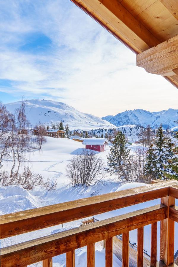 Вілла Les Balcons Du Golf Alpe d'Huez Екстер'єр фото